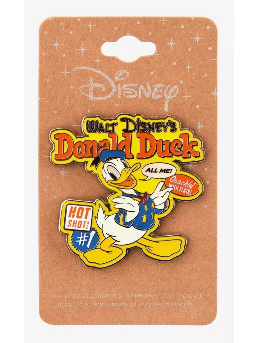 Disney Donald Duck Classic Cartoon Enamel Pin